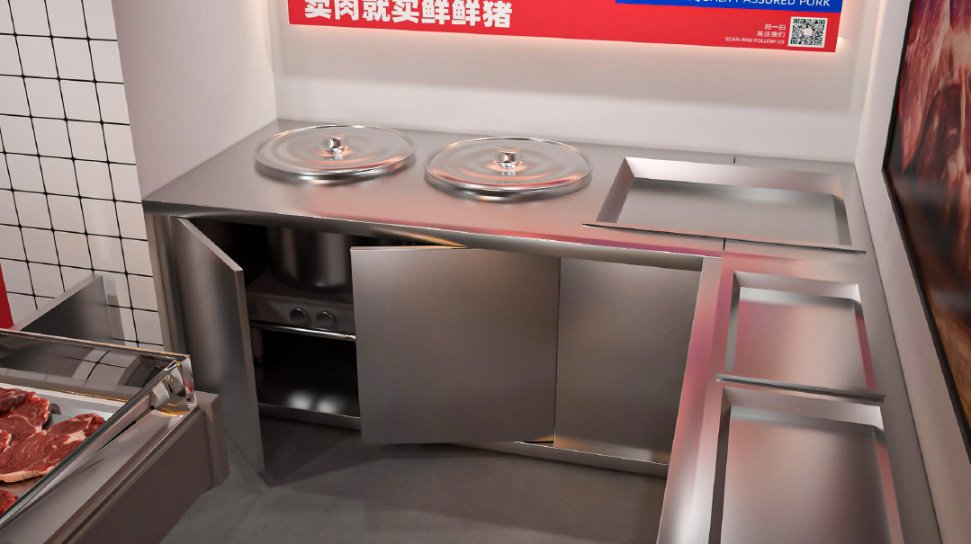 鮮鮮豬肉鋪店面